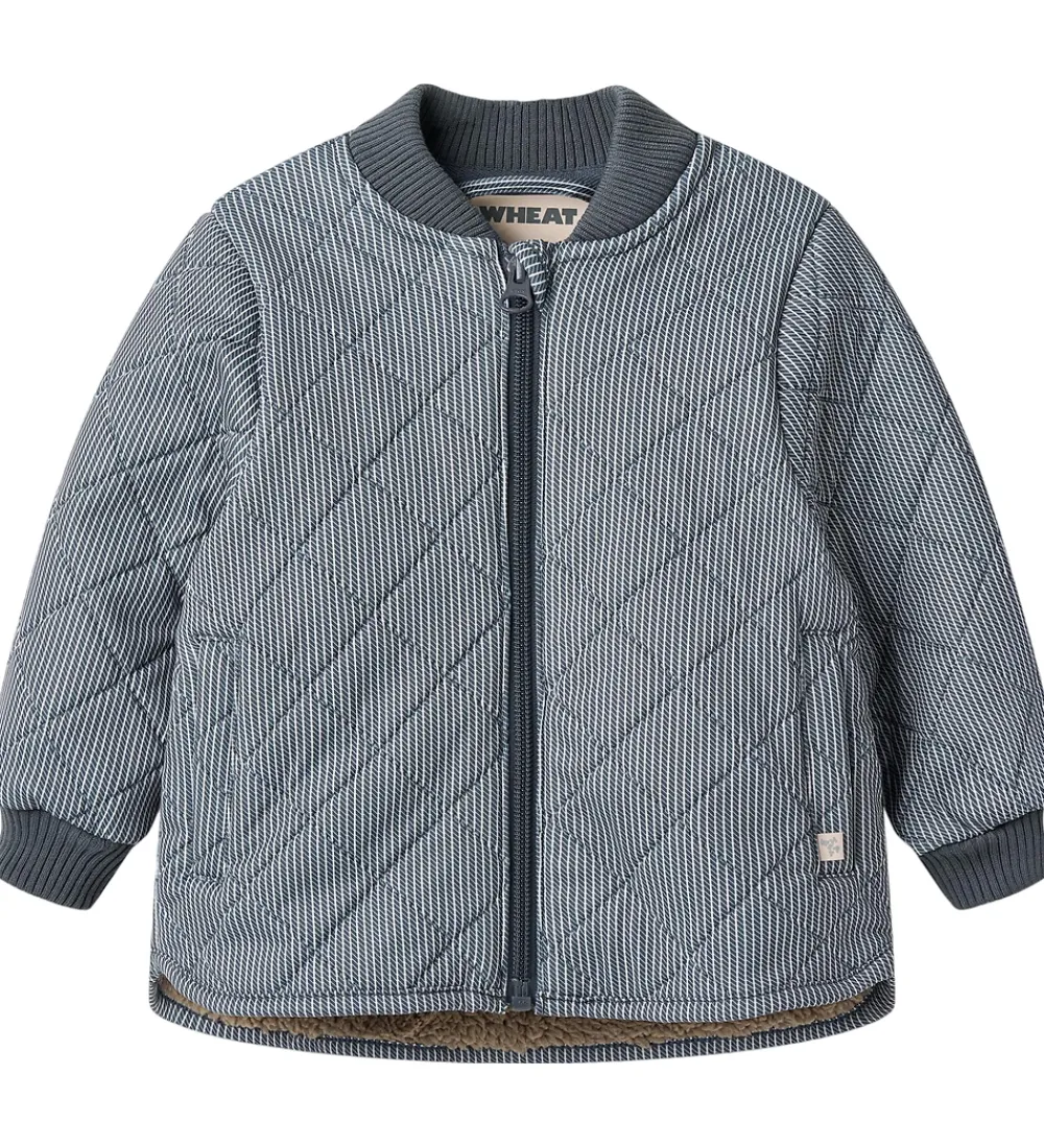 Termotøj-Wheat Termojakke m. Fleece - Benni - Ink Stripe