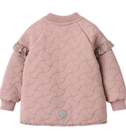 Wheat Termotøj*Termojakke m. Fleece - Ellas - Warm Rose m. Blomster