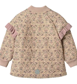 Termotøj-Wheat Termojakke m. Fleece - Ellas - Mellow Peach Tapestry