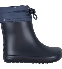 Gummistøvler-Wheat Termostøvler - Barfods - Navy