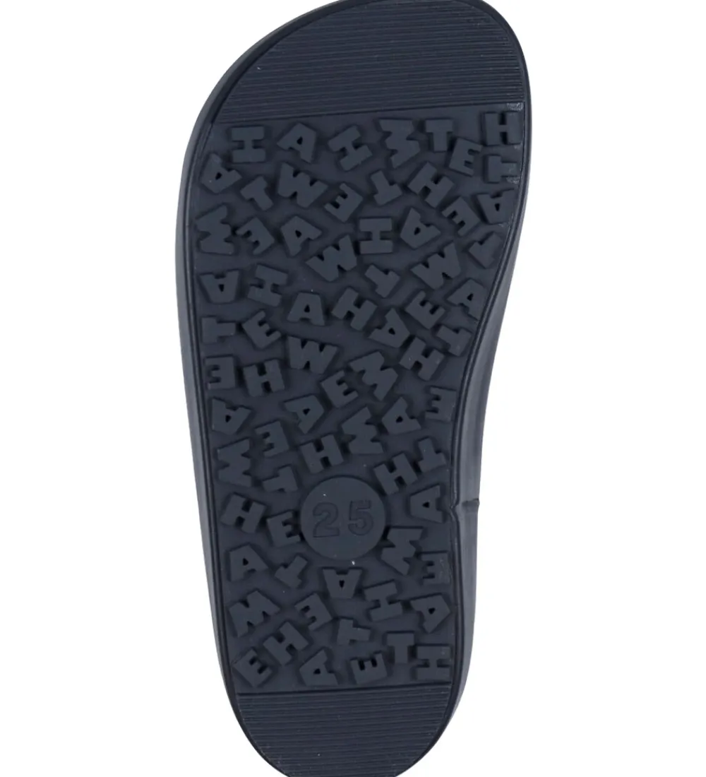 Gummistøvler-Wheat Termostøvler - Barfods - Navy
