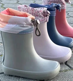 Gummistøvler-Wheat Termostøvler - Barfods - Navy