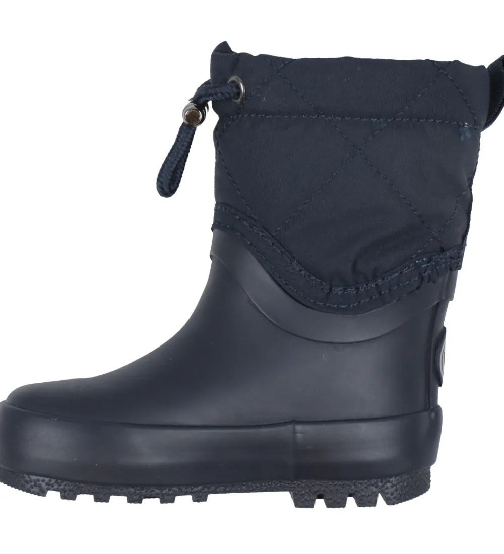 Wheat Termostøvler*Termostøvler - Drizzle - Navy