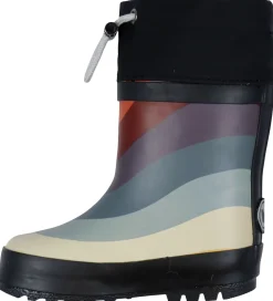 Gummistøvler-Wheat Termostøvler - Rainbow Waves