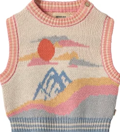 Wheat Veste*Vest - Strik - Maria - Beige/Multi