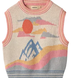 Wheat Veste*Vest - Strik - Maria - Beige/Multi