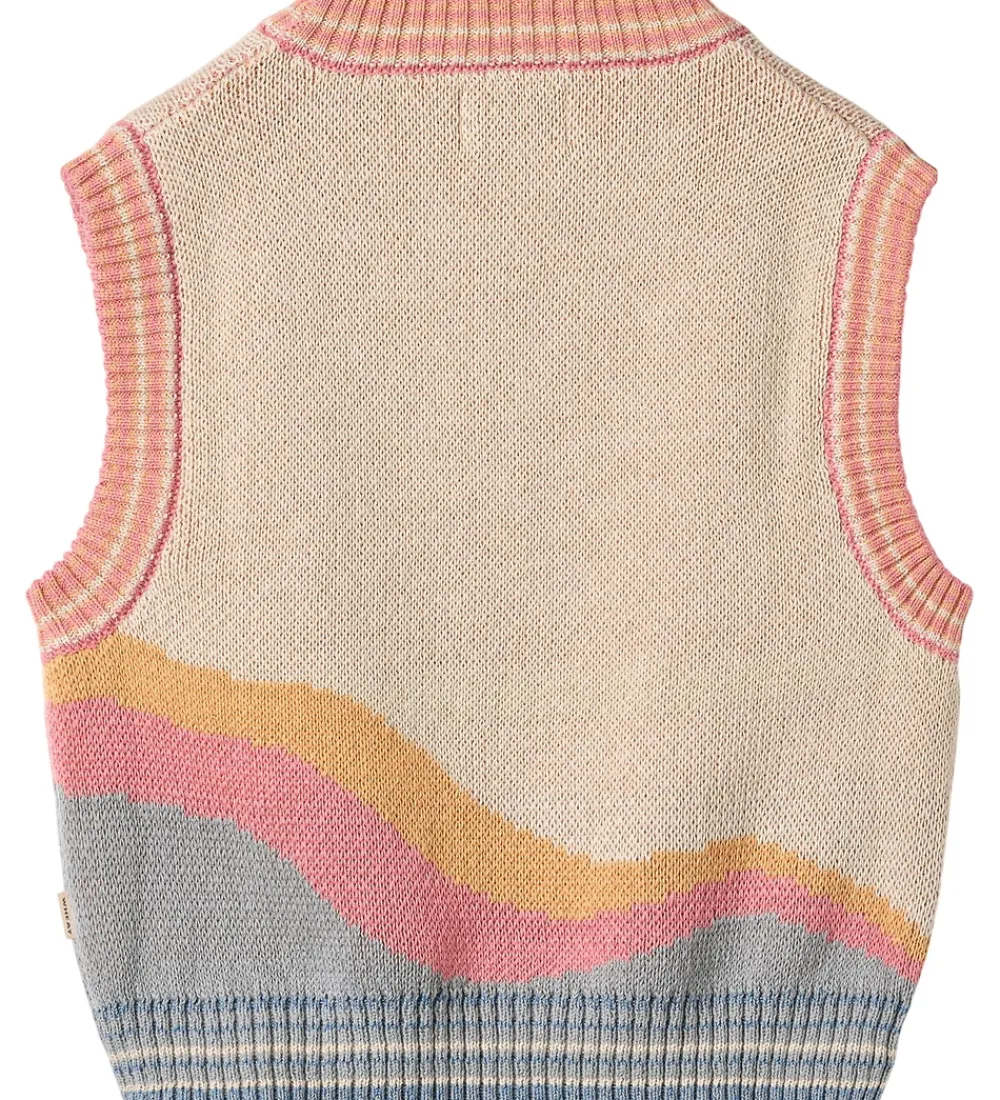 Wheat Veste*Vest - Strik - Maria - Beige/Multi
