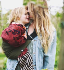Bæreseler &Amp; Vikler-Wildride Bæresele - The Toddler Swing - Army Green