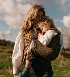 Bæreseler &Amp; Vikler-Wildride Bæresele - The Toddler Swing - Brown Leopard