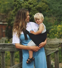 Bæreseler &Amp; Vikler-Wildride Bæresele - The Toddler Swing - Black Rib