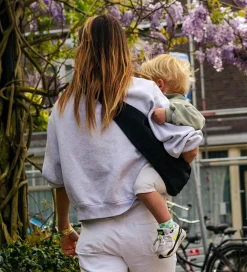 Bæreseler &Amp; Vikler-Wildride Bæresele - The Toddler Swing - Black Rib