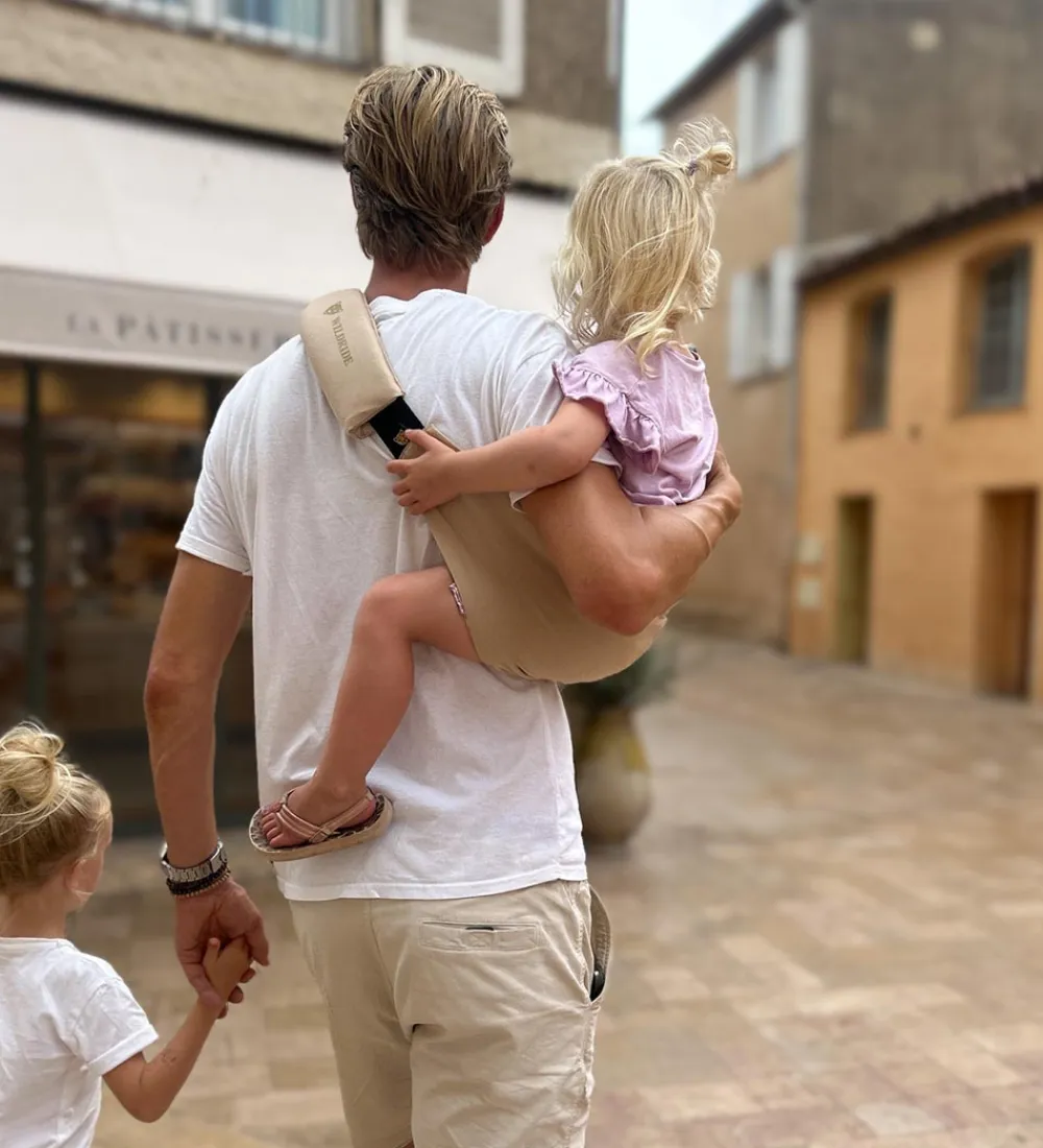 Bæreseler &Amp; Vikler-Wildride Bæresele - The Toddler Swing - Beige