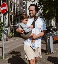 Bæreseler &Amp; Vikler-Wildride Bæresele - The Toddler Swing - Coffee Brown