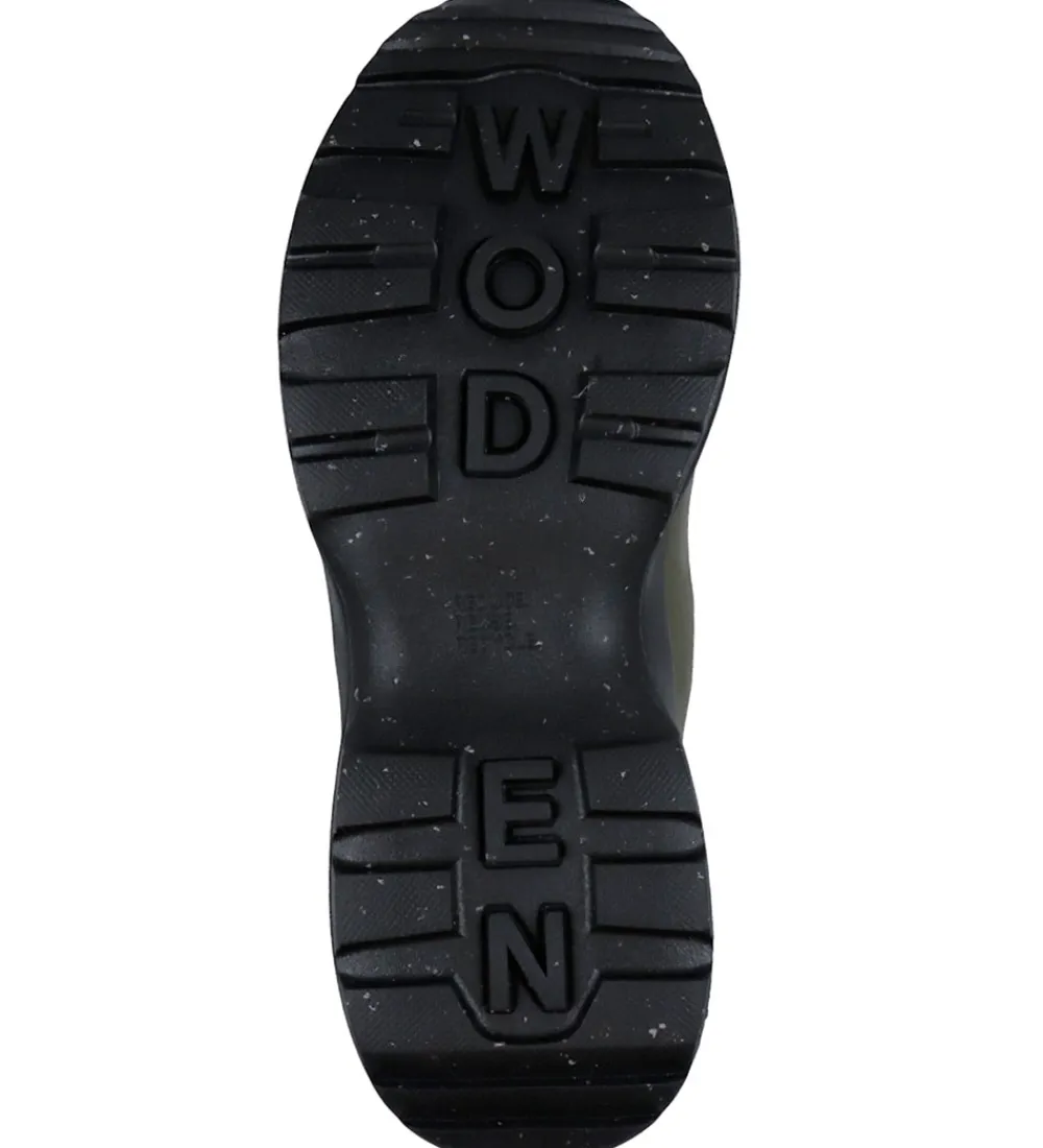 Woden Gummistøvler*Gummistøvler - Kort - Siri - Dark Olive/Black