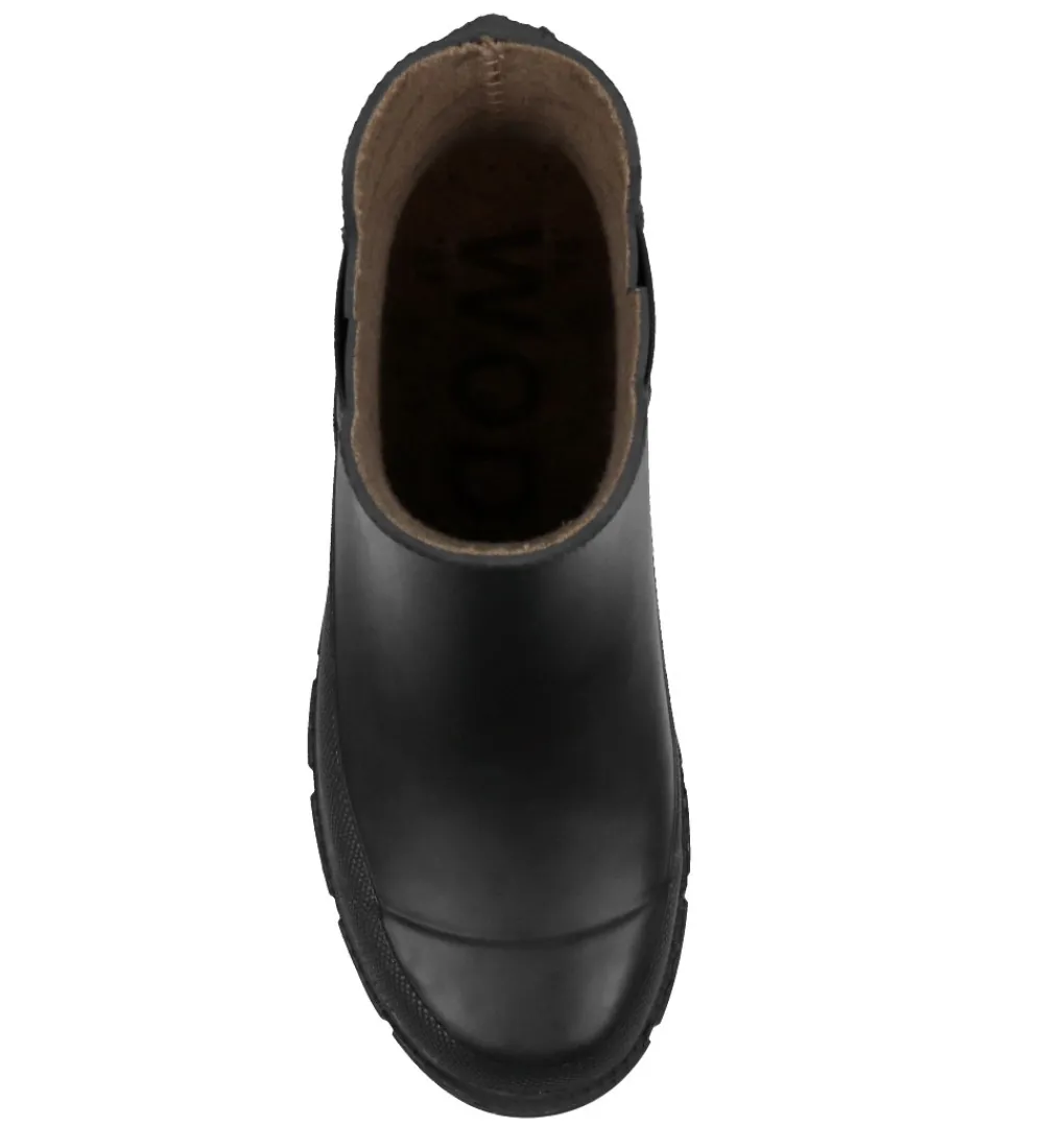 Woden Gummistøvler*Gummistøvler - Liv Waterproof - Black