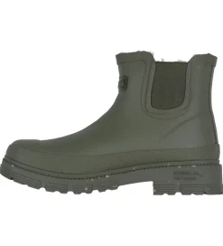 Gummistøvler-Woden Gummistøvler m. For - Liv Warm Waterproof - Dark Olive