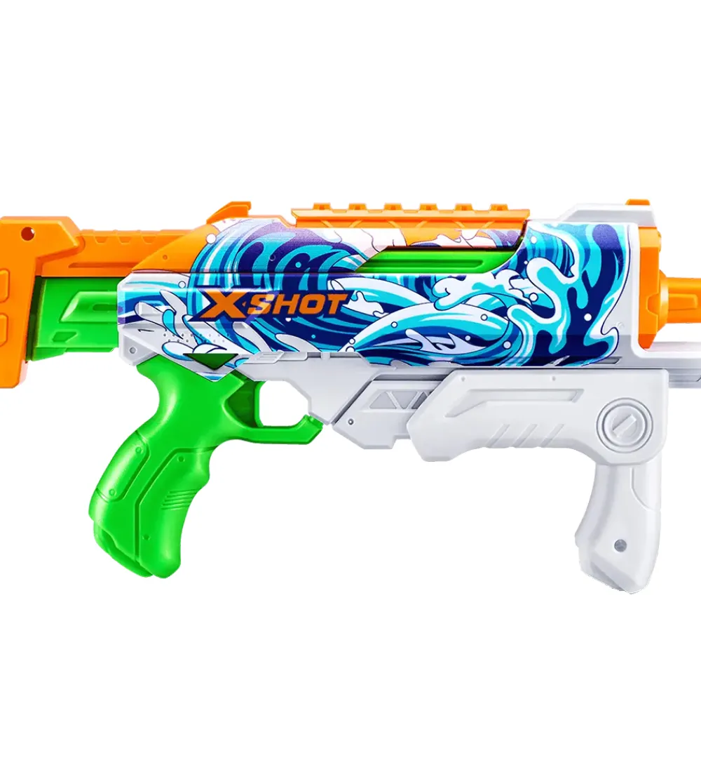 X-SHOT Vandleg*Vandpistol - Skins Hyperload Fast-Fill - 500 ml - Waves