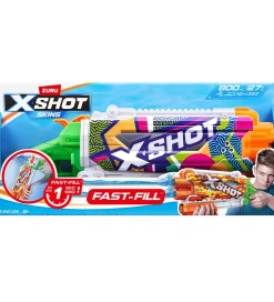 X-SHOT Vandleg*Vandpistol - Skins Pump Action Fast-Fill - 800 ml - Rippl
