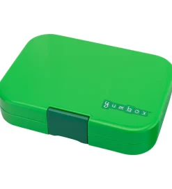 Skole|Madkasser-Yumbox Madkasse m. 6 Rum - Bento Original - Jurassic Green