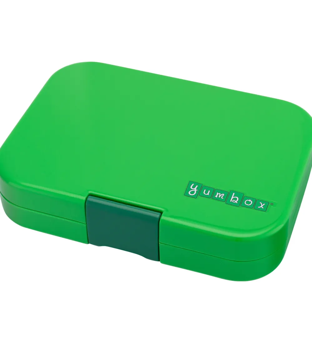 Skole|Madkasser-Yumbox Madkasse m. 6 Rum - Bento Original - Jurassic Green