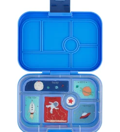 Skole|Madkasser-Yumbox Madkasse m. 6 Rum - Bento Original - Surf Blue