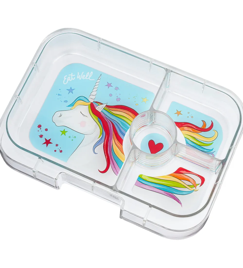 Skole|Madkasser-Yumbox Madkasse m. 4 Rum - Bento Panino - Lavande Purple