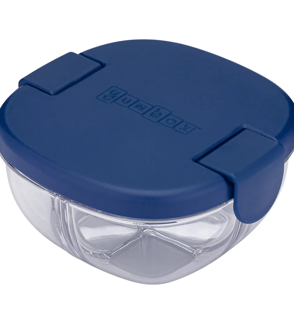Skole|Madkasser-Yumbox Snack Bowl - 3 Rum - Navy Blue