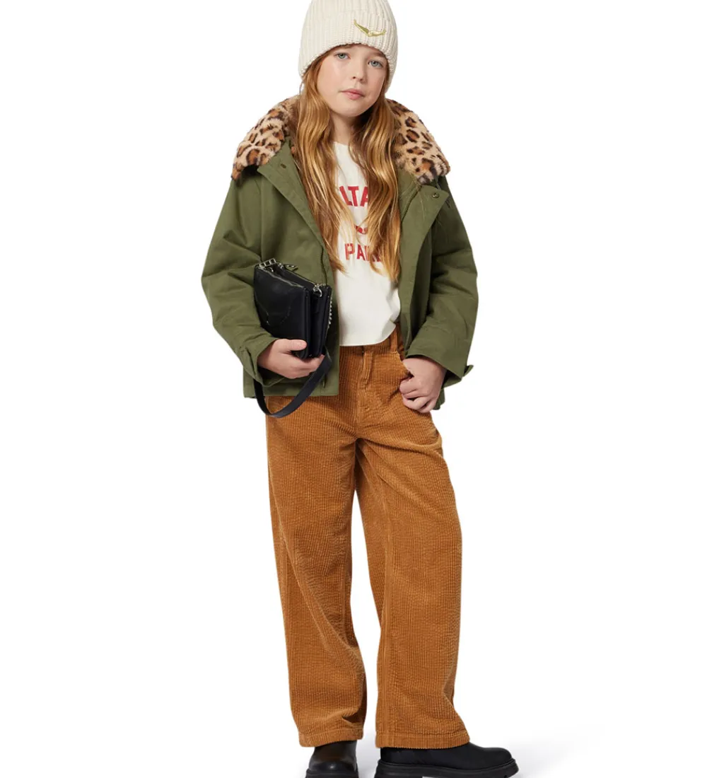 Overgangsjakker-Zadig & Voltaire Jakke - Jess - Khaki
