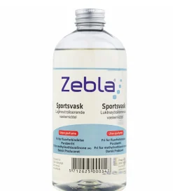 Zebla Plejeprodukter*Sportsvaskemiddel - 500 ml - Parfumefri